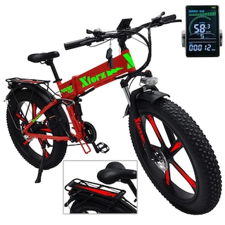 Foto 1 | Bicicleta Eléctrica Xforz Rojo