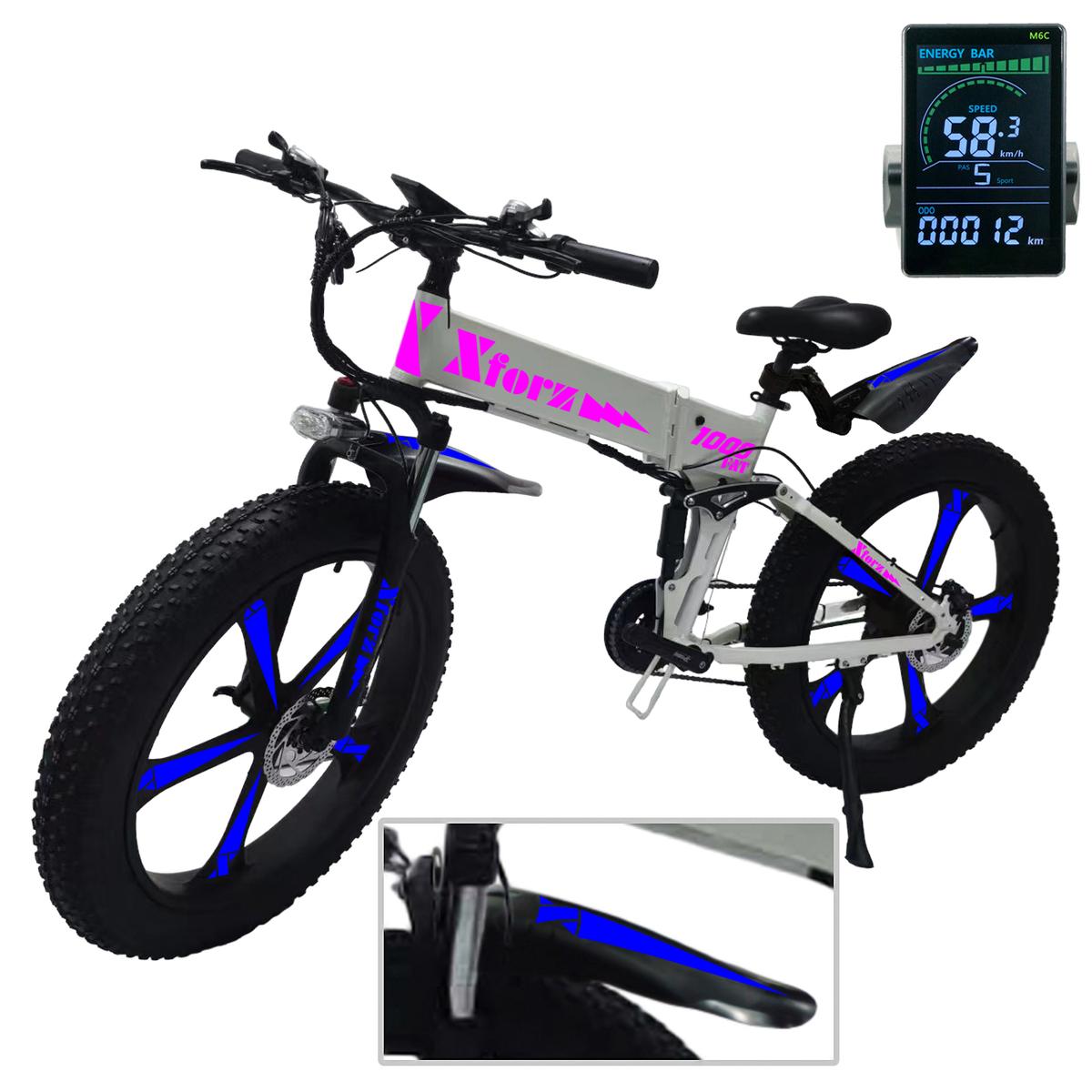 Foto 1 | Bicicleta Eléctrica Xforz Gris