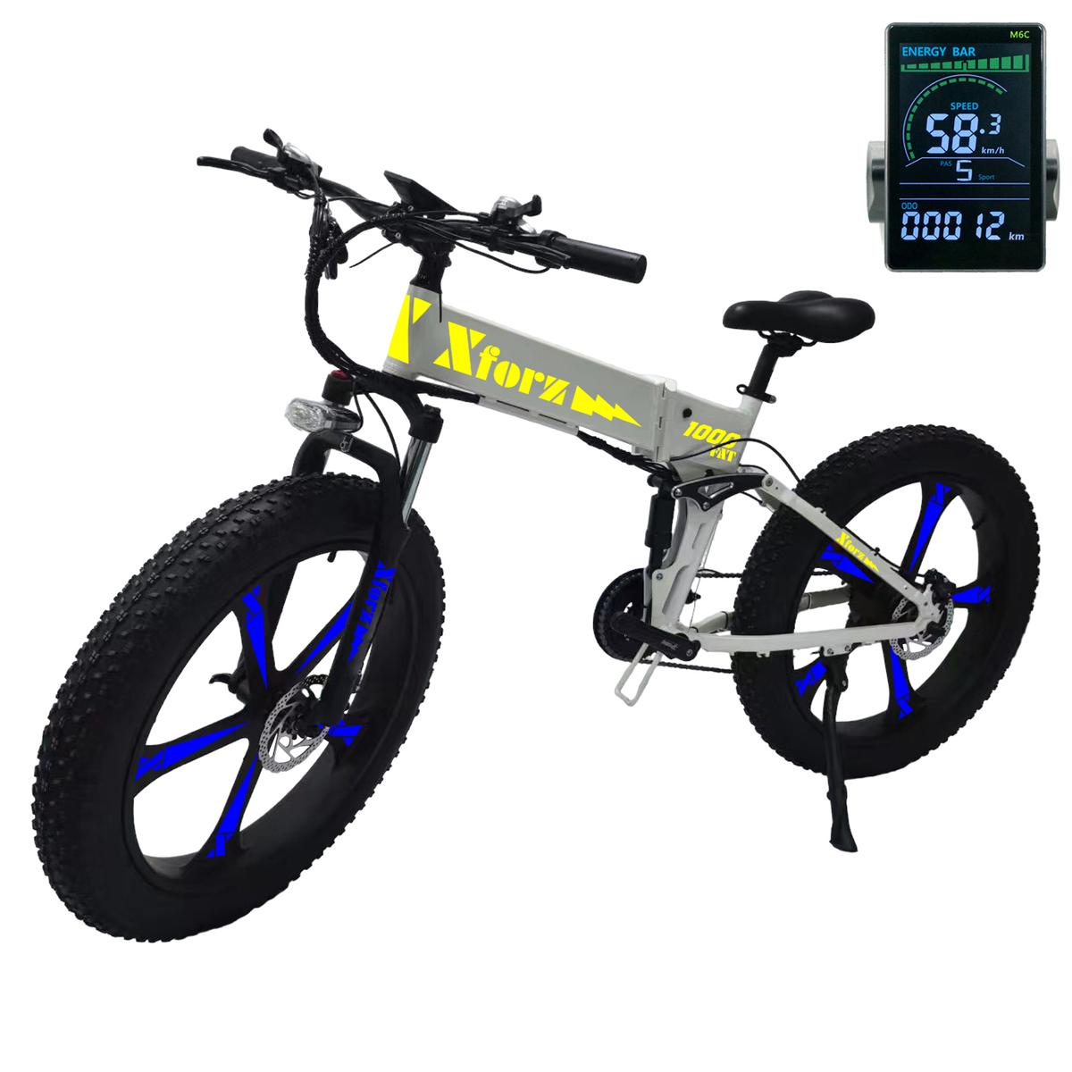 Bicicleta Con Modo Asistidoventdepot Mxfat-044 1 Pieza Multicolor