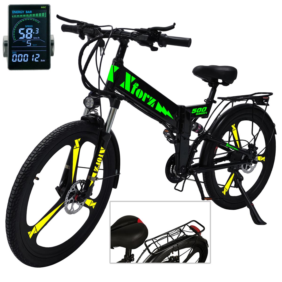 Foto 2 pulgar | Bici Eléctrica Frenos Magnesio XFORZ Mxmog-046 1 Pieza Multicolor