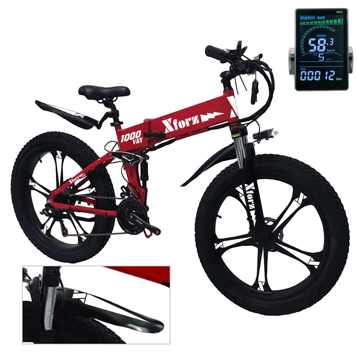 Foto 2 pulgar | Bicicleta Eléctrica De Montañaventdepot Mxfrp-004 1 Pieza Multicolor