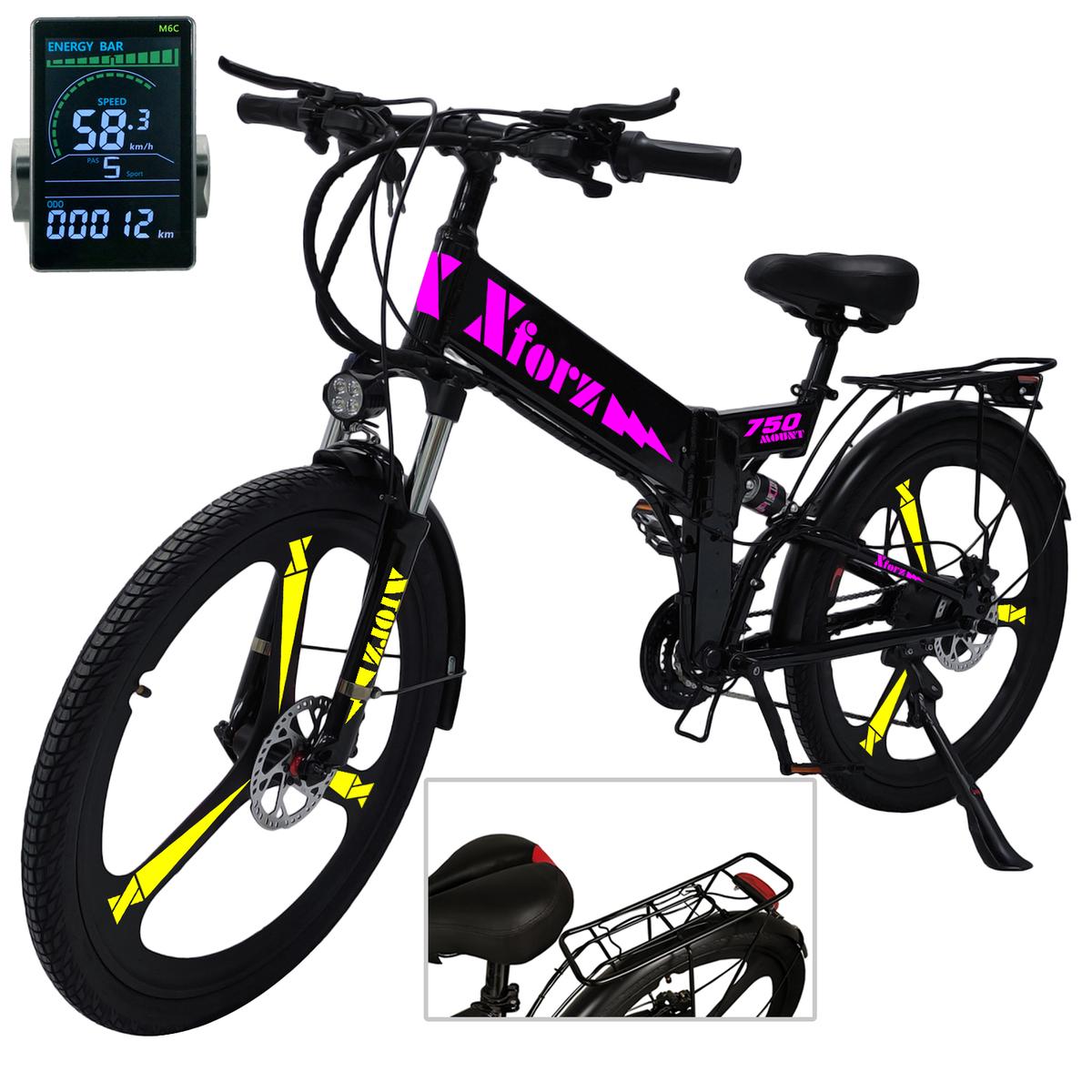 Foto 1 | Bici Eléctrica Modo Asistidoventdepot Mxmtl-045 1 Pieza Multicolor