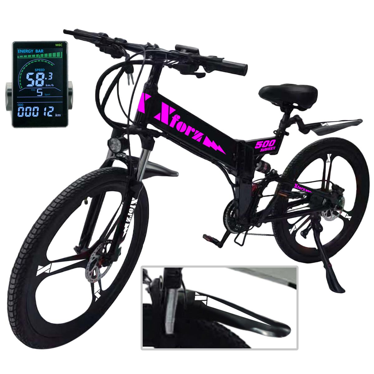 Foto 2 pulgar | Bici Eléctrica de Montaña VentDepot MXMPE-033 1 Pieza Multicolor