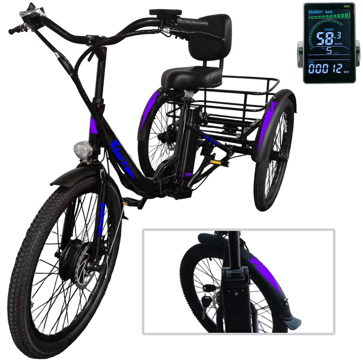 Triciclo Eléctrico Eficienteventdepot Mxtpb-038 1 Pieza Multicolor
