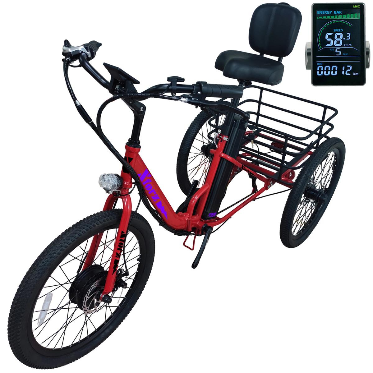 Foto 1 | Triciclo Con Motor Para Turismoventdepot Mxtlj-023 1 Pieza Multicolor