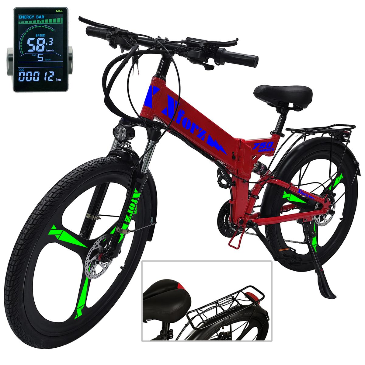 Bici Con Modo Asistidoventdepot Mxmoj-008 1 Pieza Multicolor