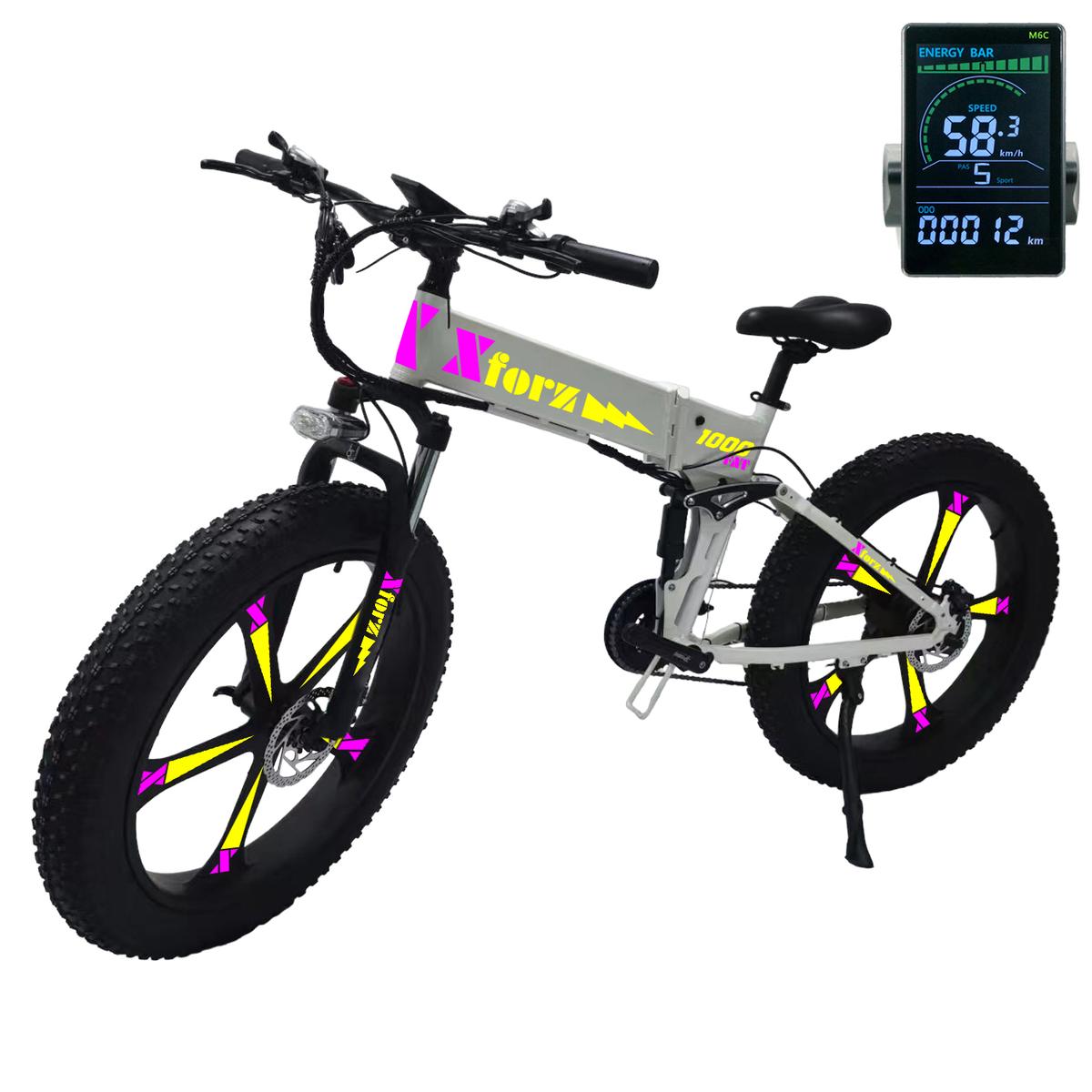 Foto 1 | Bici De Alto Rendimientoventdepot Mxfat-057 1 Pieza Multicolor
