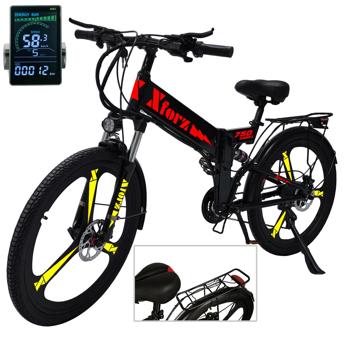 Bicicleta Eléctrica Marco Aluminioventdepot Mxmtl-049 1 Pieza Multicolor