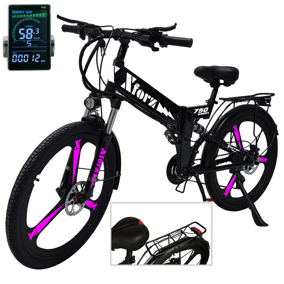 Foto 1 | Bici Eléctrica Modo Asistidoventdepot Mxmtl-016 1 Pieza Multicolor
