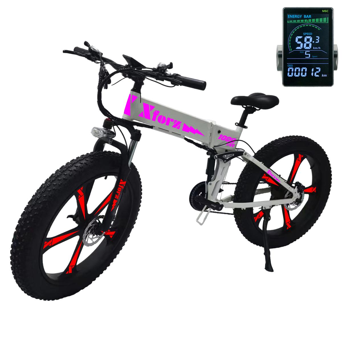 Bicicleta Con Modo Asistidoventdepot Mxfat-015 1 Pieza Multicolor