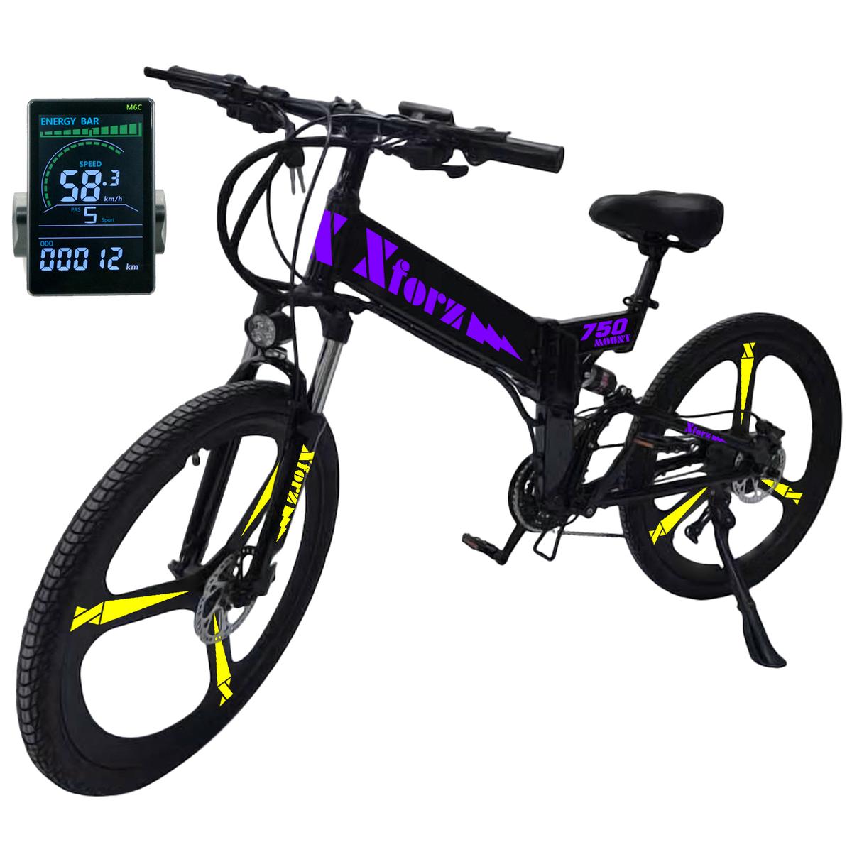 Foto 1 | Bici Eléctrica Frenos Magnesioventdepot Mxmlb-048 1 Pieza Multicolor