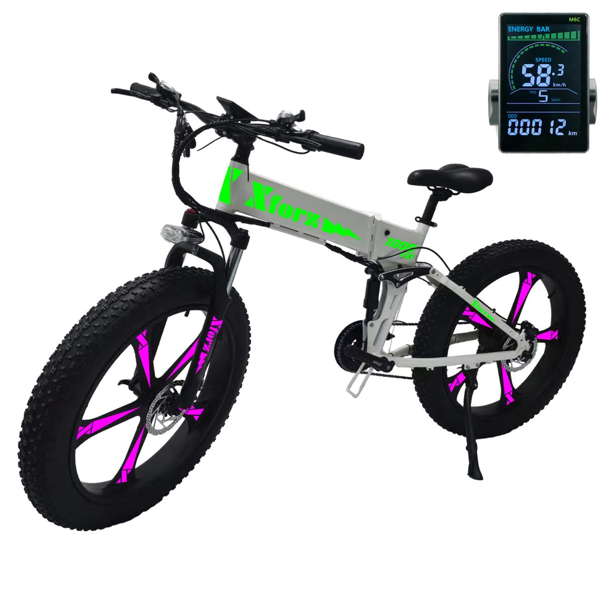 Foto 1 | Bicicleta De Movilidad Sostenibleventdepot Mxfat-027 1 Pieza Multicolor