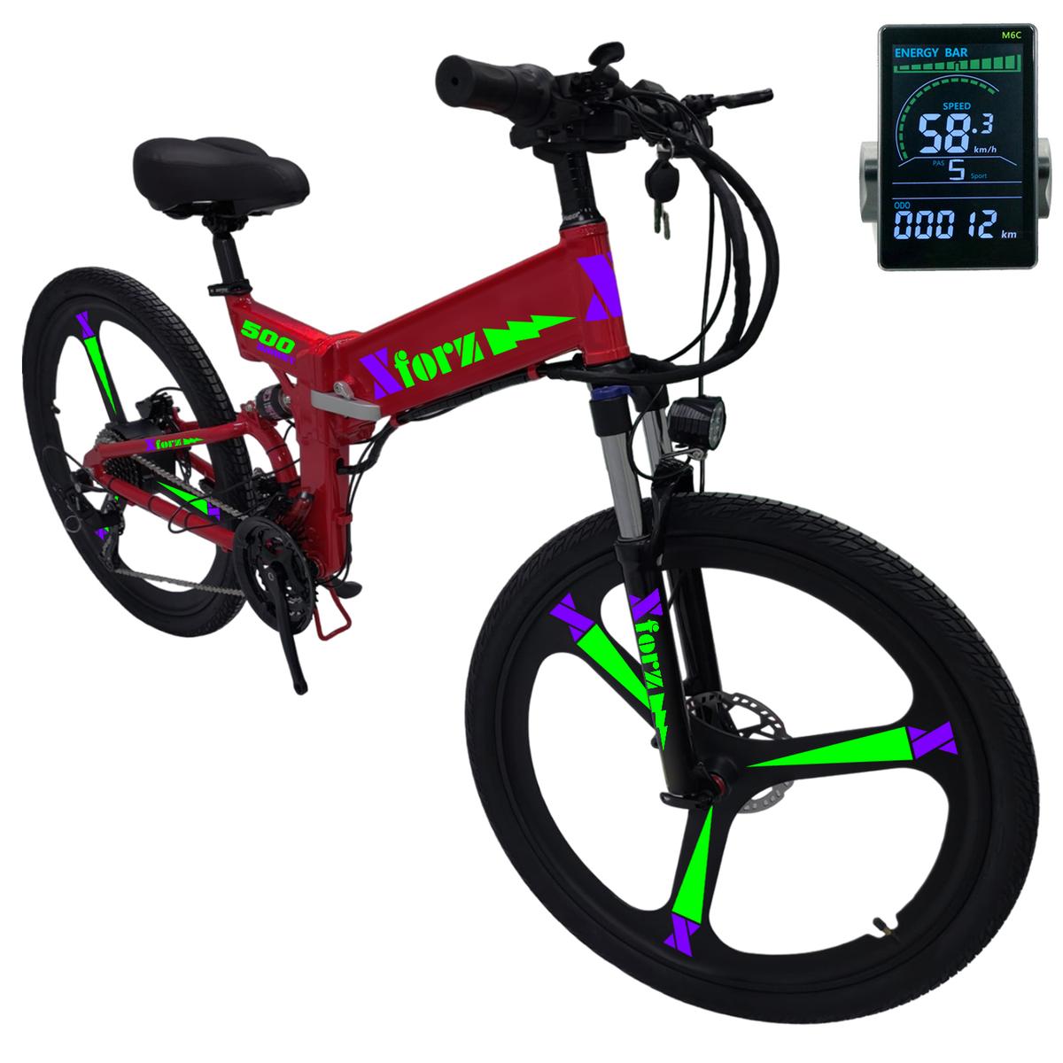 Foto 2 pulgar | Bicicleta de Montaña Eléctrica VentDepot MXMIJ-062 1 Pieza Multicolor