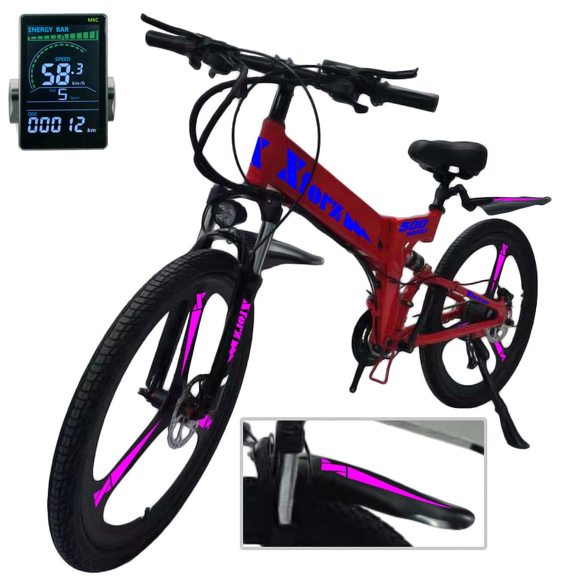 Bicicleta con Batería Recargable Ventdepot Mxmrj-007