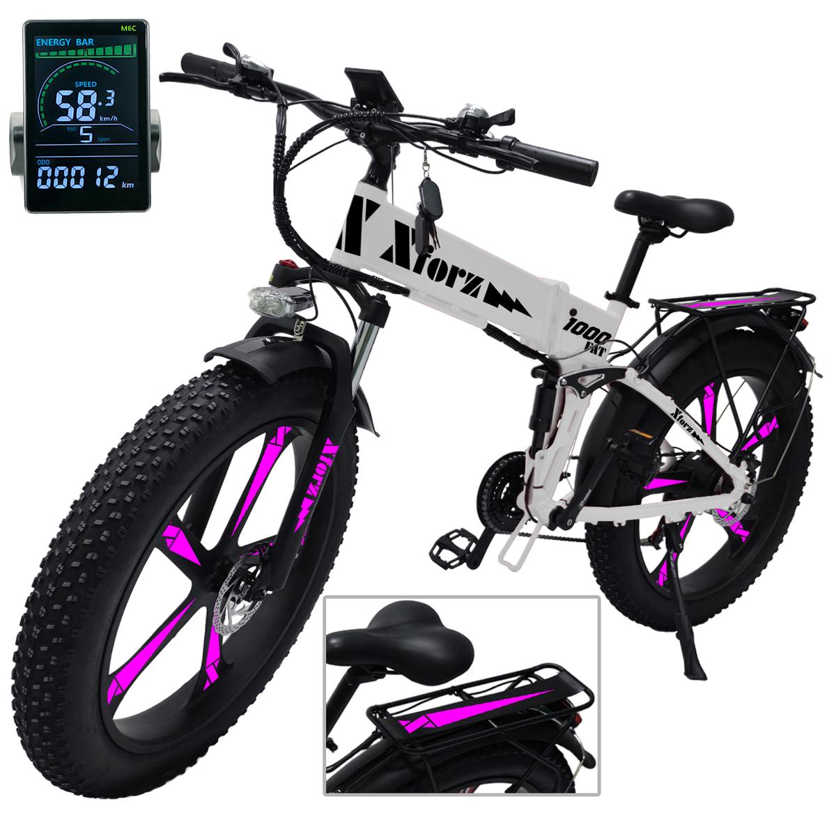 Bicicleta Eléctrica Plegableventdepot Mxfbt-020 1 Pieza Multicolor