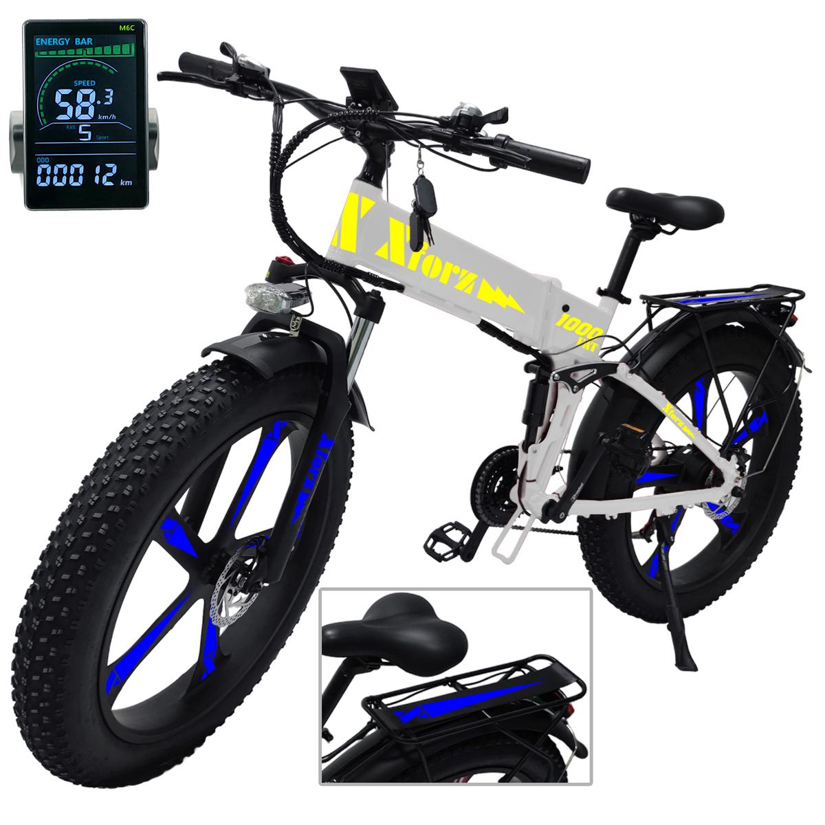 Bicicleta Eléctrica De 21 Velocidadventdepot Mxfbt-044 1 Pieza Multicolor