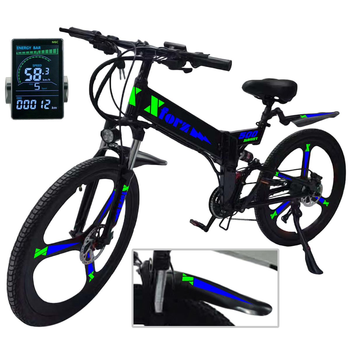 Bici Plegable De Aluminioventdepot Mxmpe-051 1 Pieza Multicolor