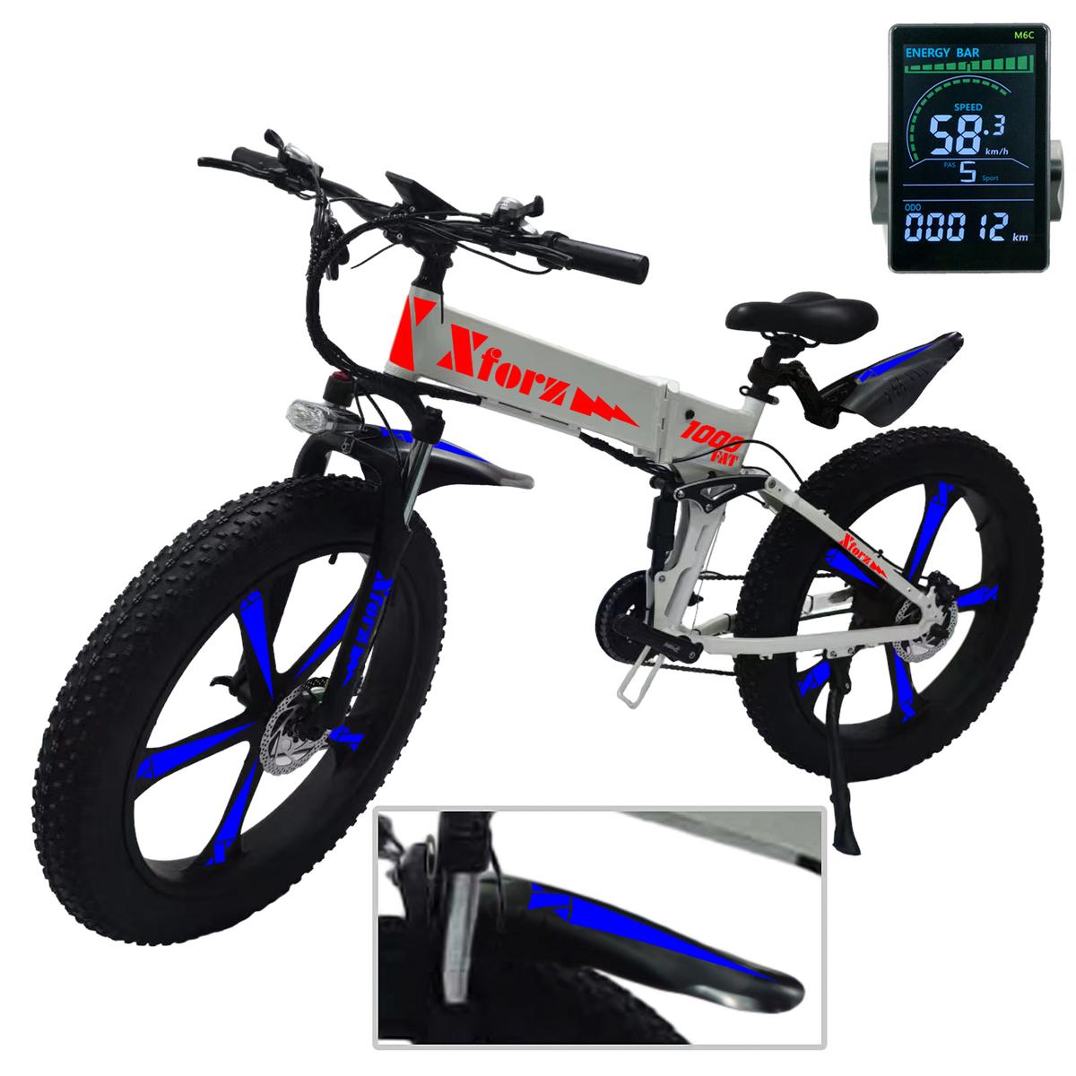 Foto 2 | Bicicleta Eléctrica de Montaña VentDepot MXFWP-032 1 Pieza Multicolor