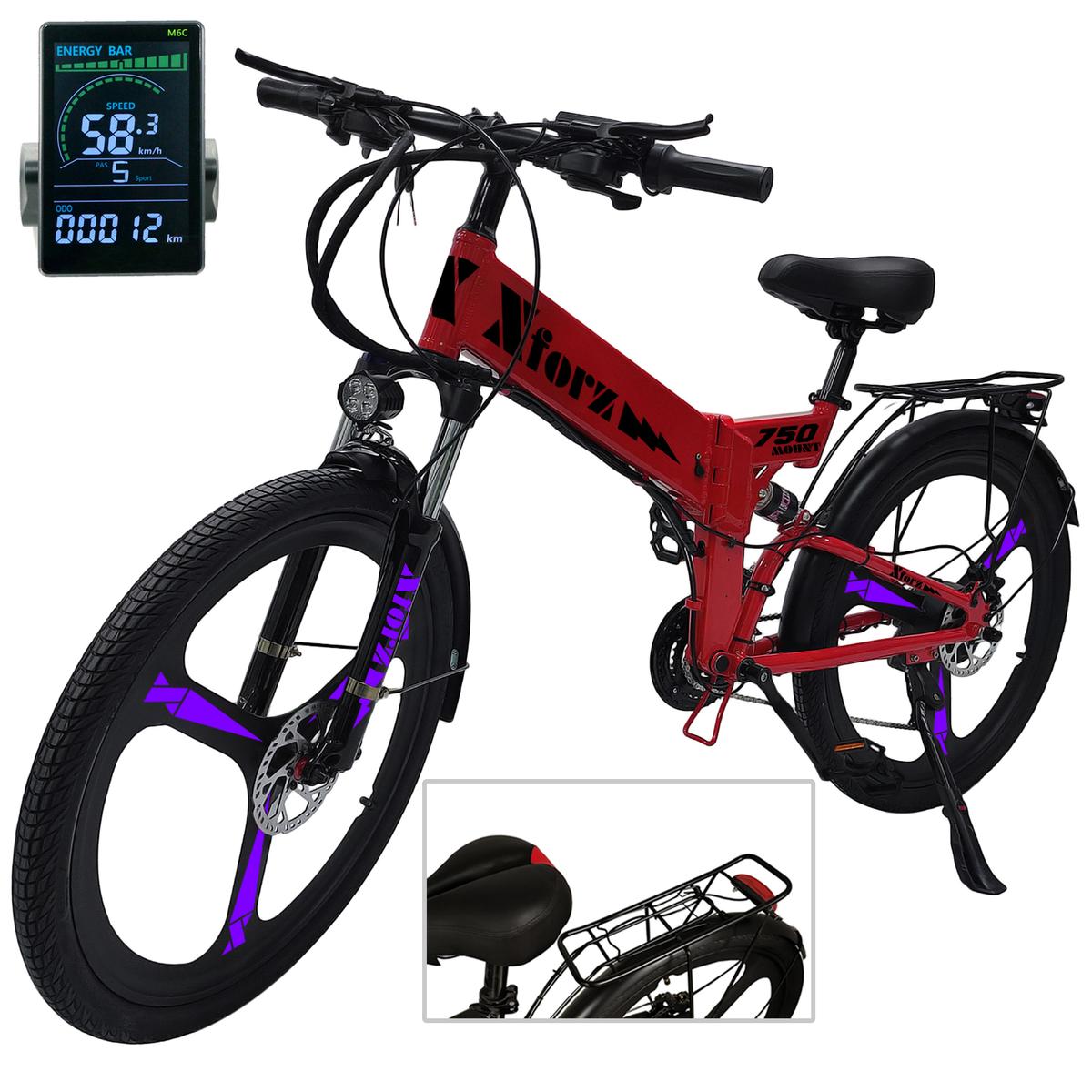 Bici Montaña Con Faro Ledventdepot Mxmoj-023 1 Pieza Multicolor
