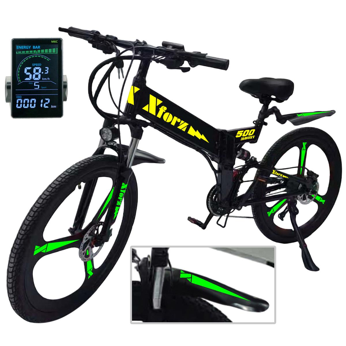 Bicicleta Eléctrica VentDepot MXMPE-031 1 Pieza Multicolor