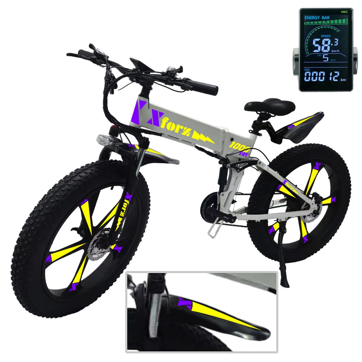 Foto 1 | Bicicleta Eléctrica VentDepot MXFWP-064 1 Pieza Multicolor