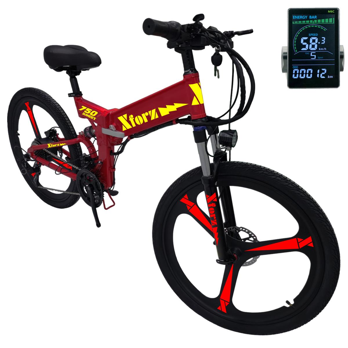 Bici Eléctrica Frenos Magnesioventdepot Mxmlj-049 1 Pieza Multicolor