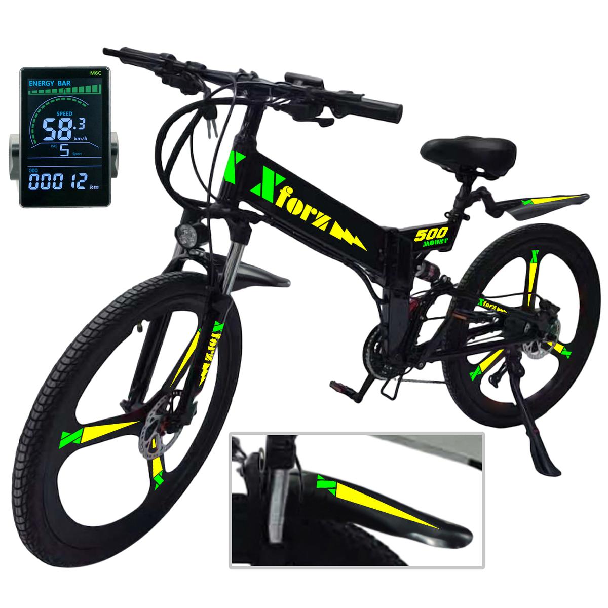 Bici Eléctrica Modo Asistidoventdepot Mxmpe-066 1 Pieza Multicolor