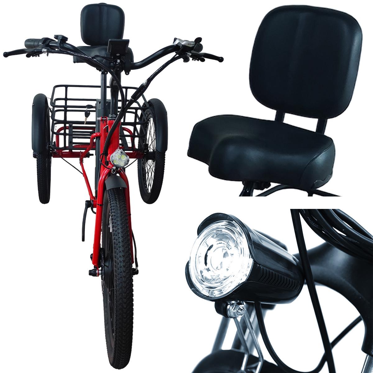 Foto 4 pulgar | Triciclo Motor Eléctricoventdepot Mxtpj-064 1 Pieza Multicolor