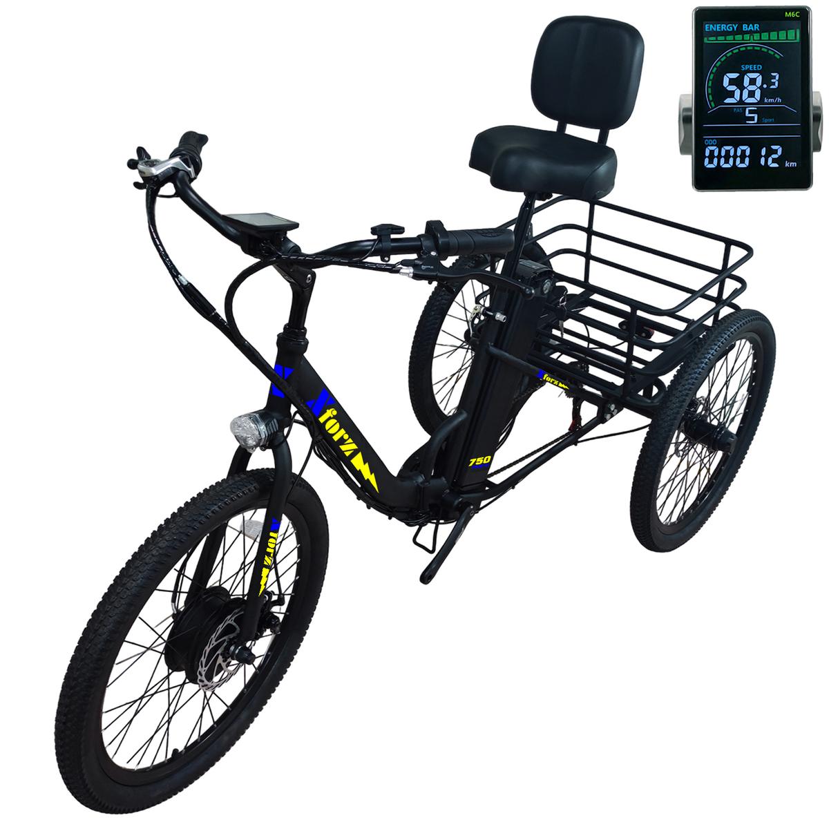 Triciclo Eléctrico VentDepot MXTLB-065 1 Pieza Multicolor