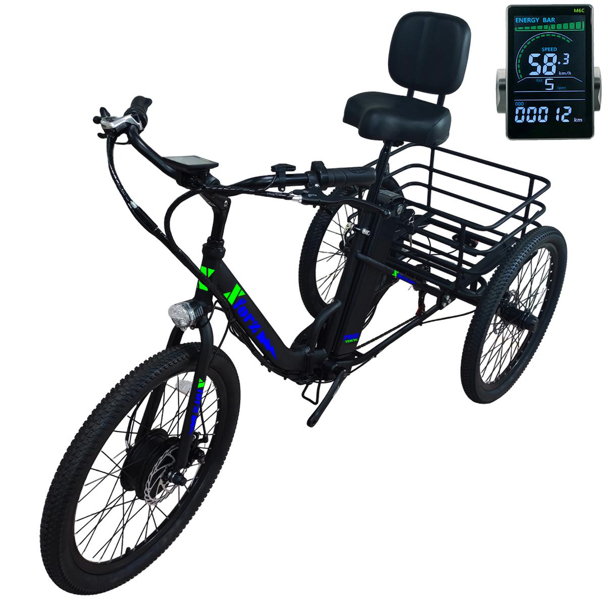 Triciclo Eléctrico VentDepot MXTLB-051 1 Pieza Multicolor