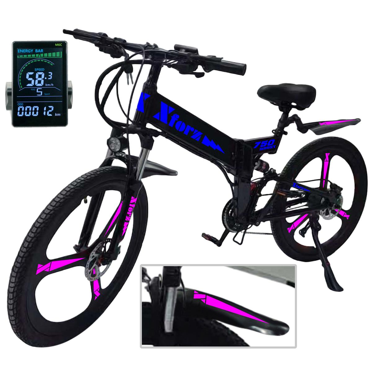 Foto 1 | Bici Eléctrica Modo Asistidoventdepot Mxmpb-014 1 Pieza Multicolor
