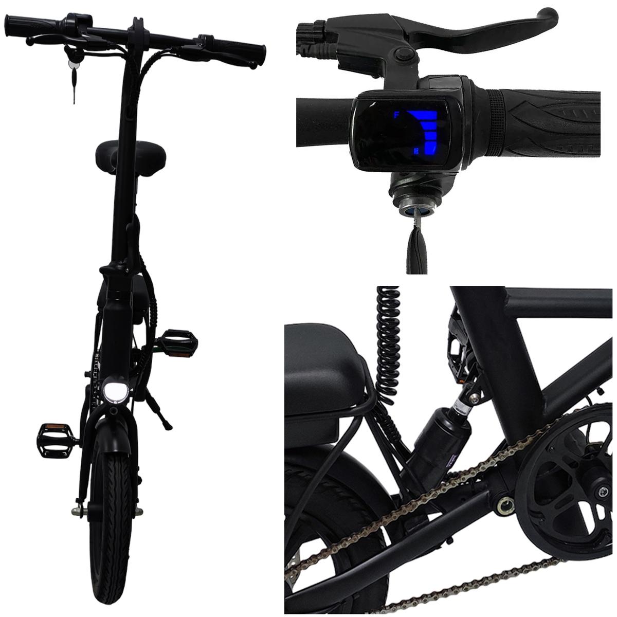 Foto 4 pulgar | Mini Bici Eléctrica Modo Asistidoventdepot Mxmtb-058 1 Pieza Multicolor