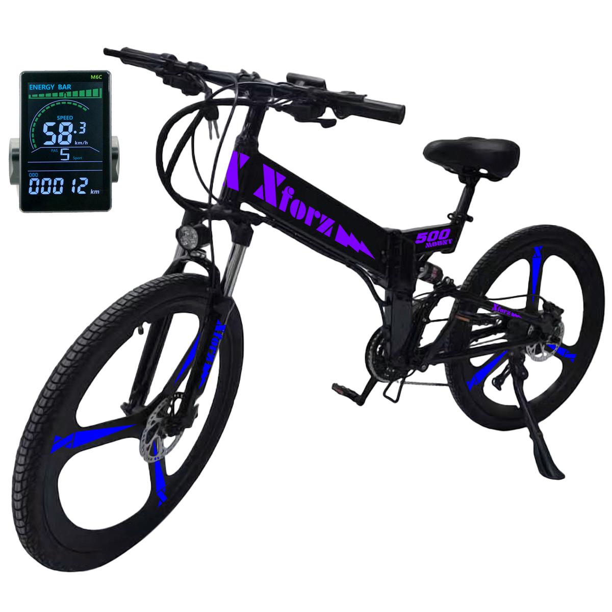 Bicicleta Batería Recargableventdepot Mxmlk-011 1 Pieza Multicolor
