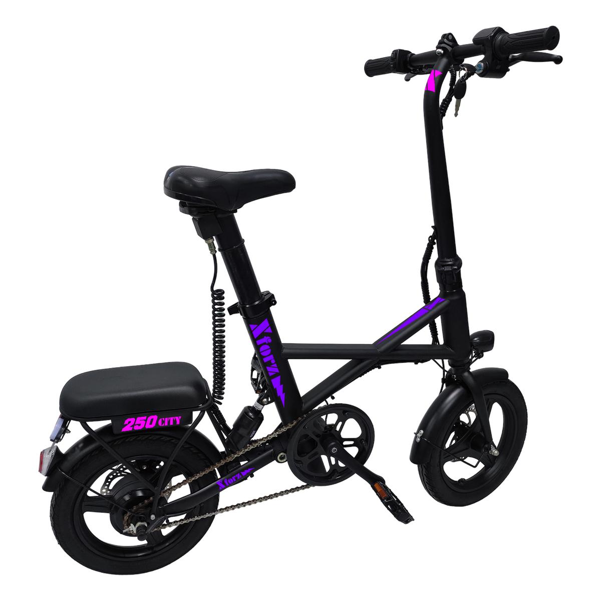 Mini Bicicleta Eléctrica Plegableventdepot Mxmtb-017 1 Pieza Multicolor