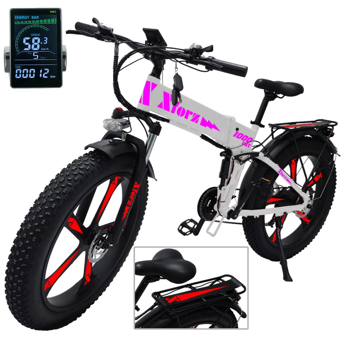 Bicicleta Eléctrica De 21 Velocidadventdepot Mxfbt-015 1 Pieza Multicolor