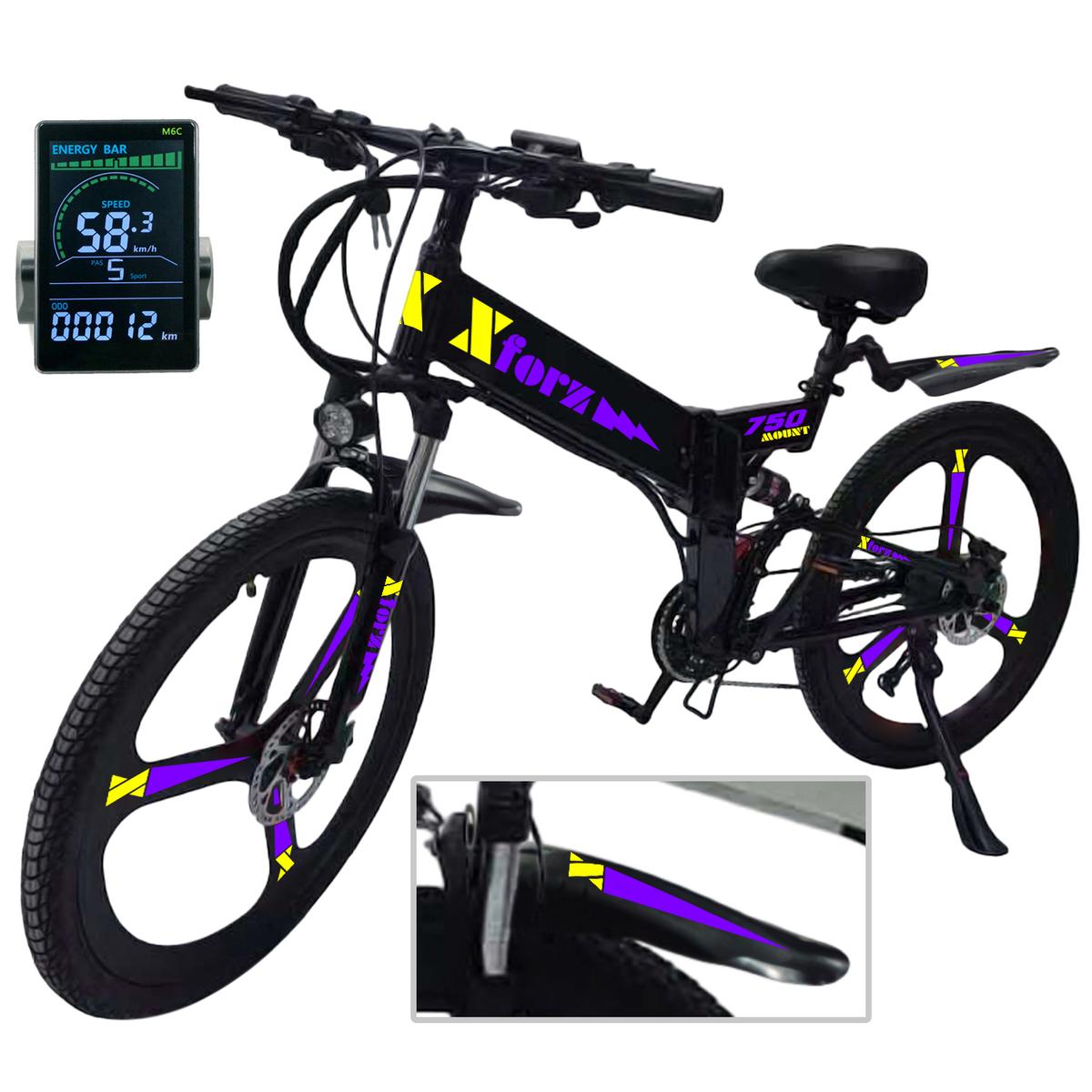 E-bike Con Stickersventdepot Mxmpb-064 1 Pieza Multicolor