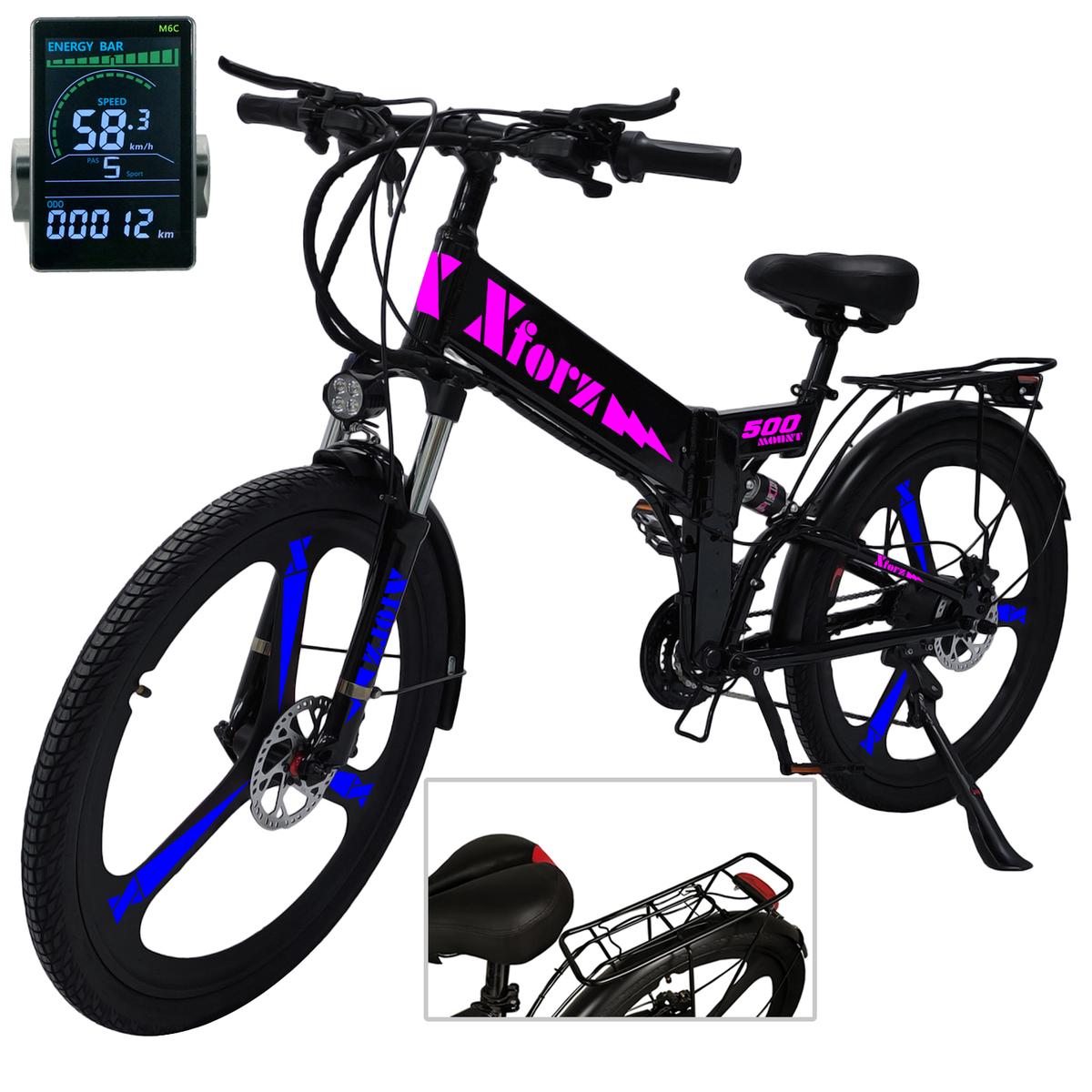 Bici Con Bateria Recargableventdepot Mxmog-008 1 Pieza Multicolor