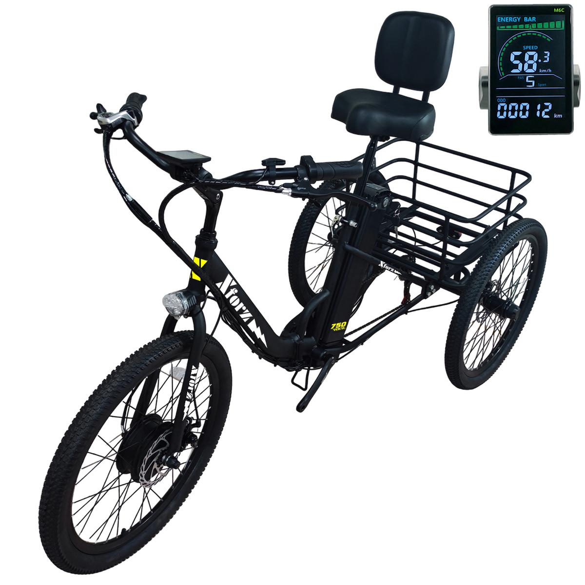 Triciclo Eléctrico Velozventdepot Mxtlb-047 1 Pieza Multicolor