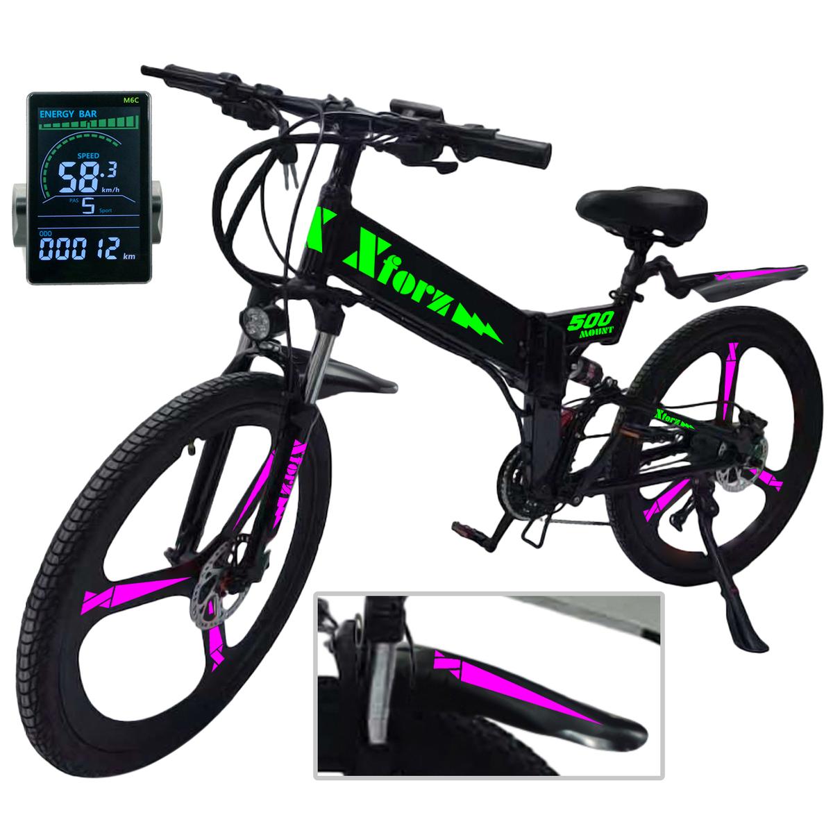 Bici Eléctrica Frenos Magnesioventdepot Mxmpe-015 1 Pieza Multicolor