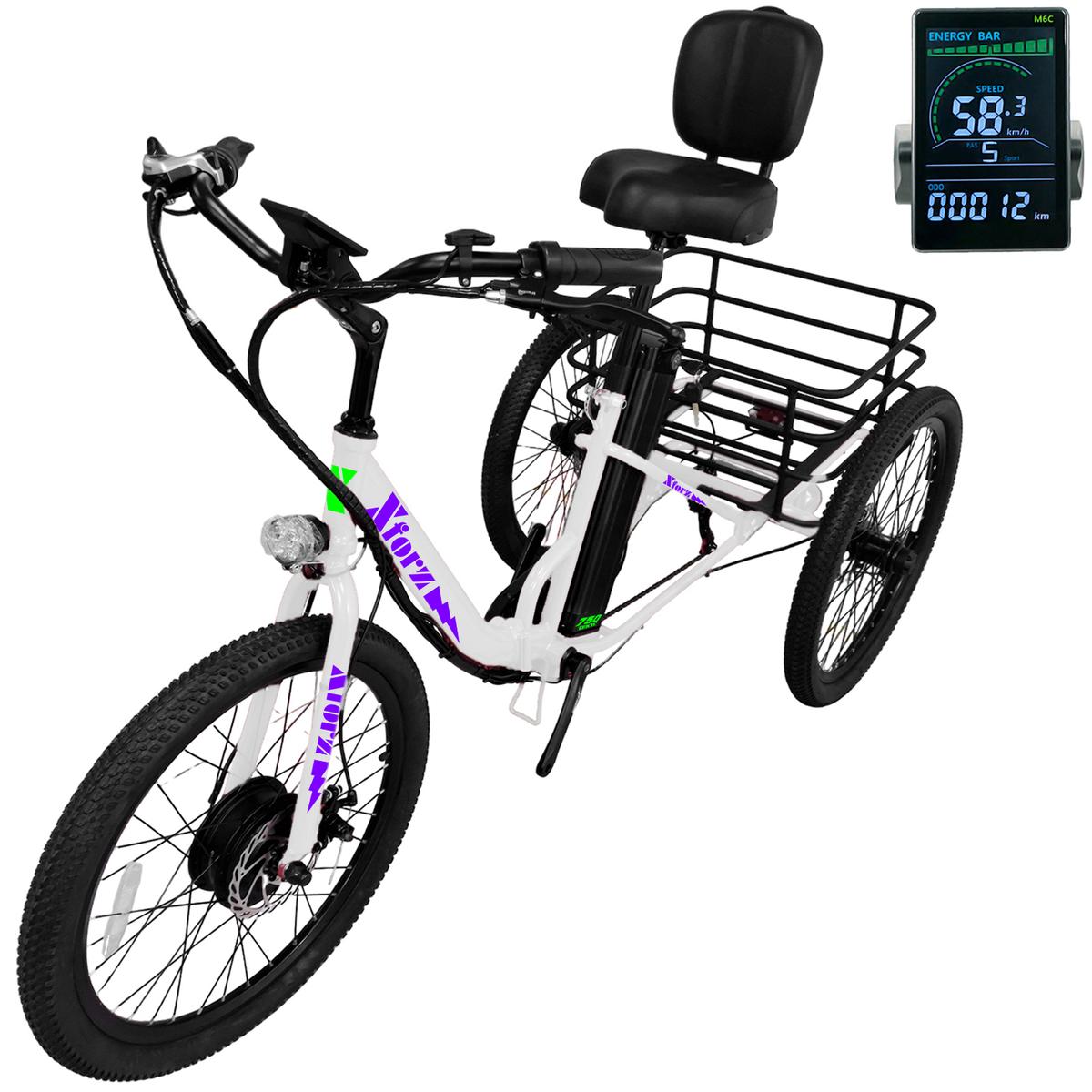 Triciclo Motor Eléctrico VentDepot MXTLW-028 1 Pieza Multicolor