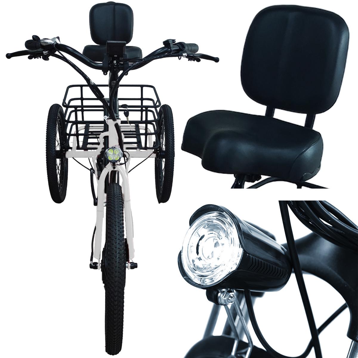 Foto 4 pulgar | Triciclo Motor Eléctrico VentDepot MXTLW-028 1 Pieza Multicolor
