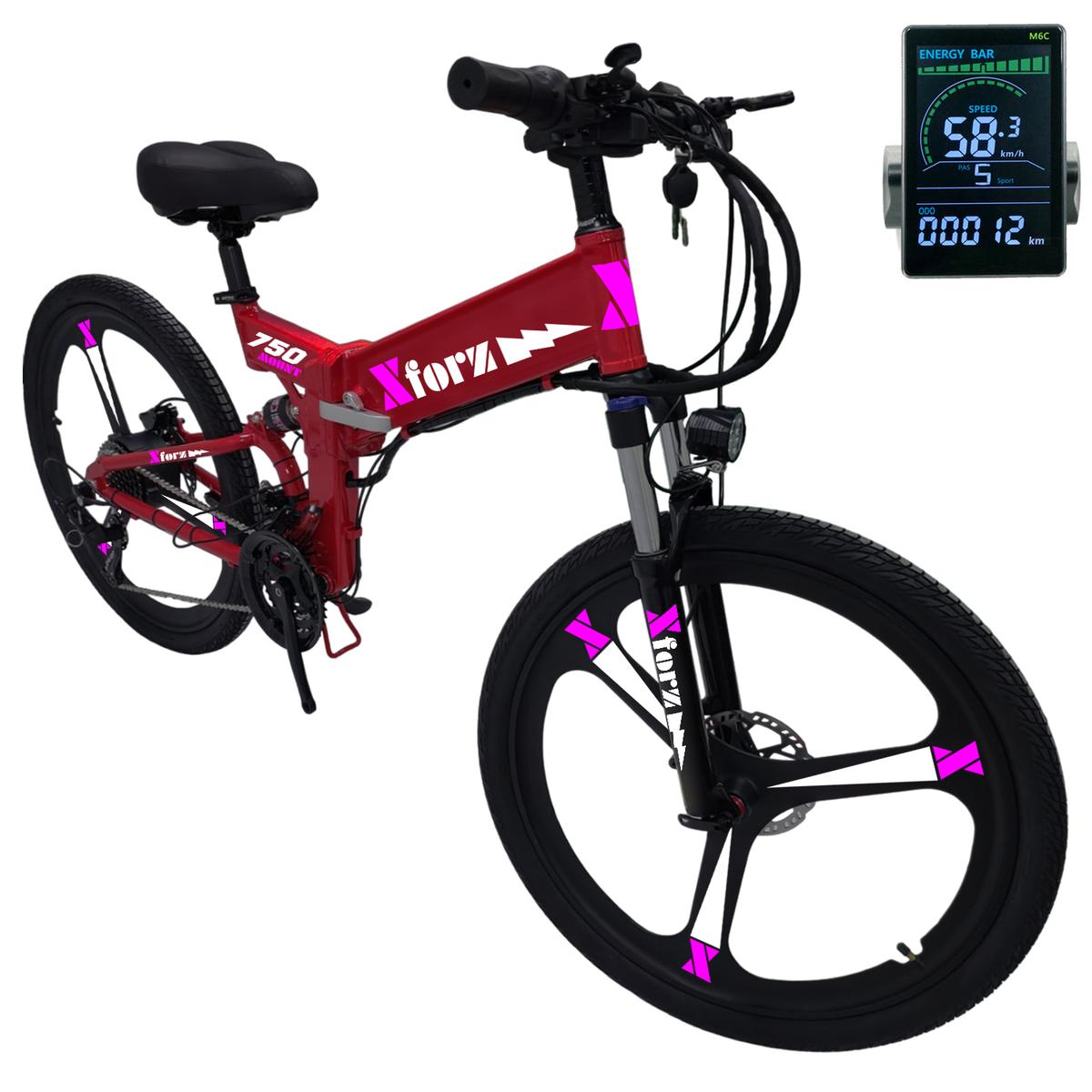 Bici Plegable De Aluminioventdepot Mxmlj-056 1 Pieza Multicolor