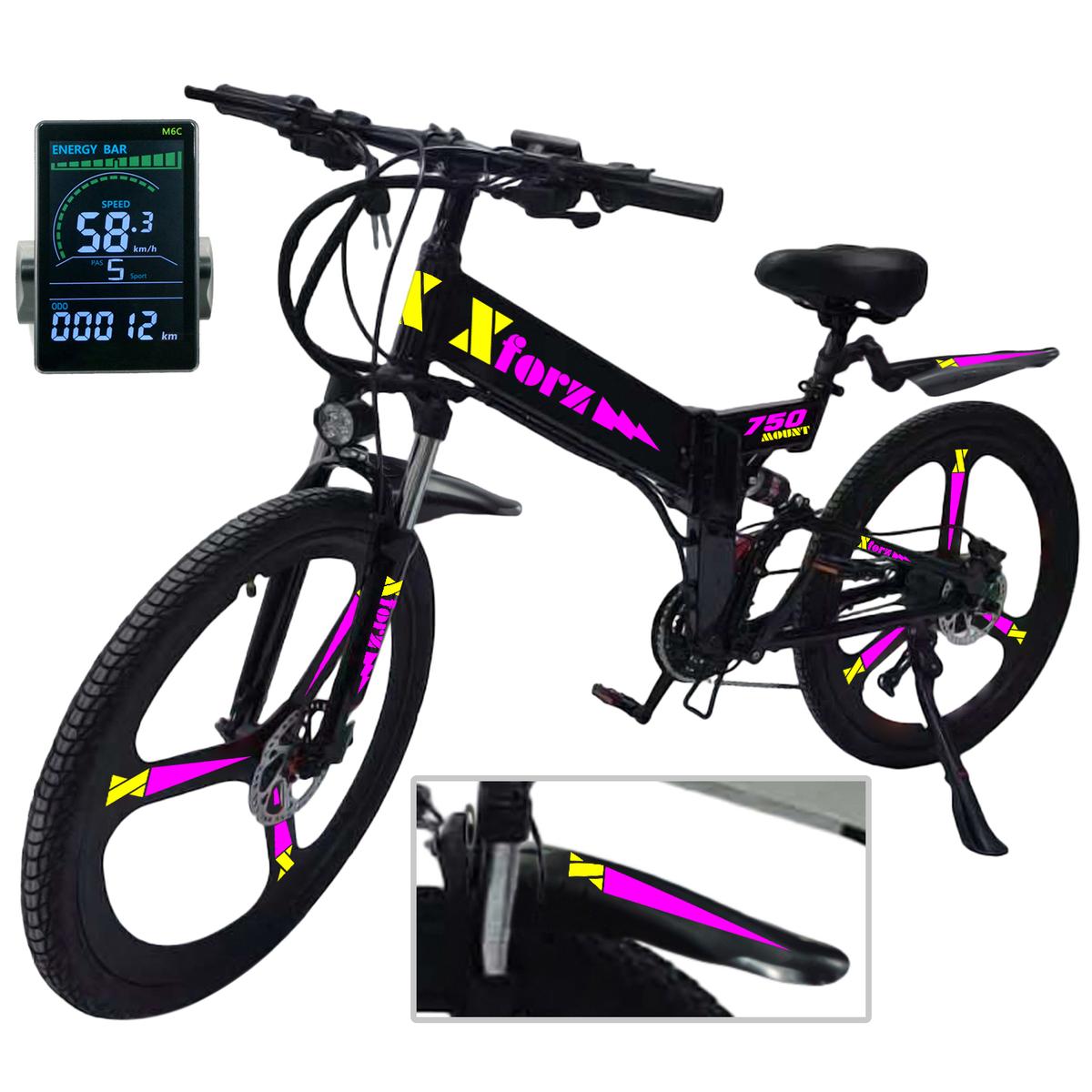 Bici Plegable De Aluminioventdepot Mxmpb-057 1 Pieza Multicolor