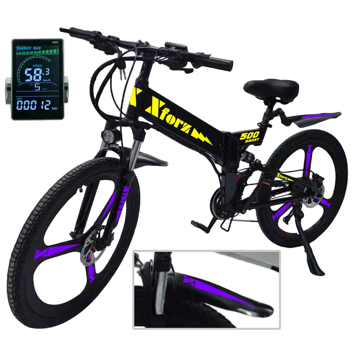 Bici Montaña Con Faro Ledventdepot Mxmpe-043 1 Pieza Multicolor