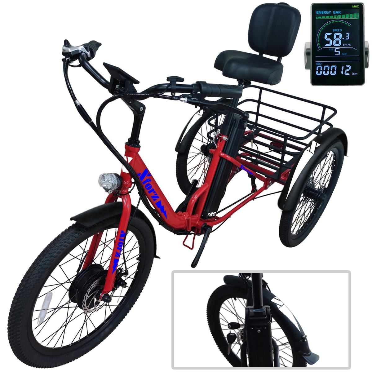 Triciclo Eléctricoventdepot Mxtpj-031 1 Pieza Multicolor