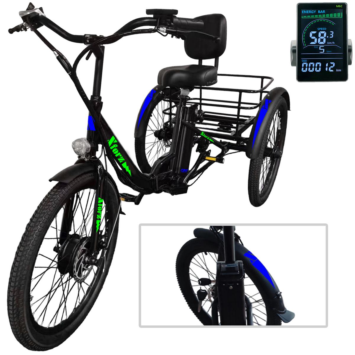 Triciclo Eléctrico Eficienteventdepot Mxtpb-009 1 Pieza Multicolor