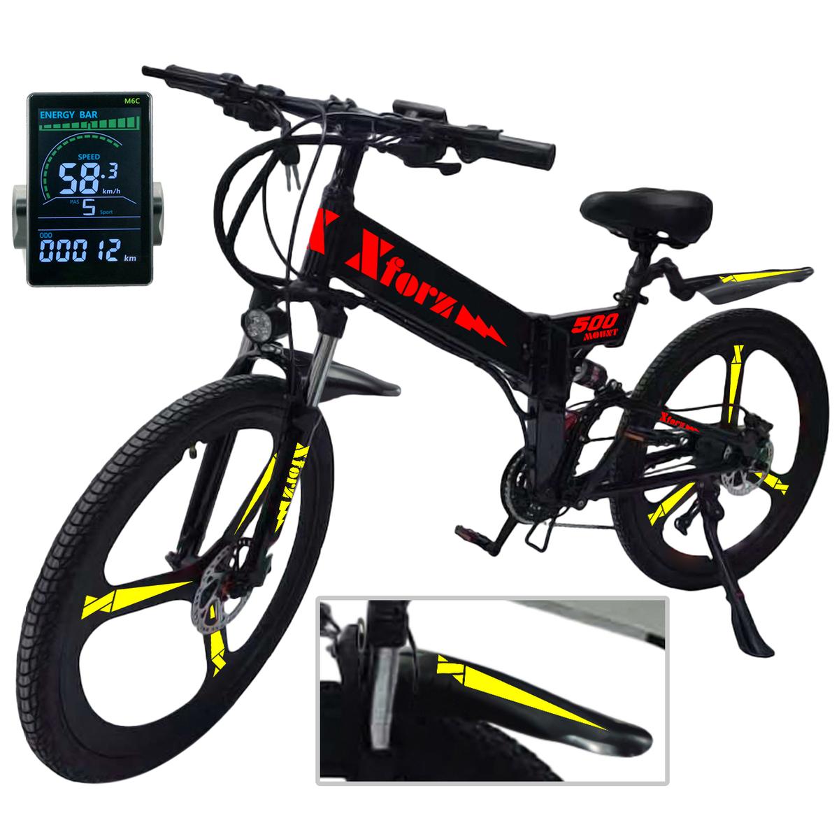 Foto 2 | Bicicleta Eléctrica Rod 26ventdepot Mxmpe-049 1 Pieza Multicolor