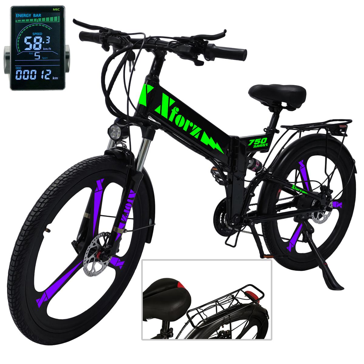 Foto 1 | Mountain Bike Plegableventdepot Mxmtl-040 1 Pieza Multicolor