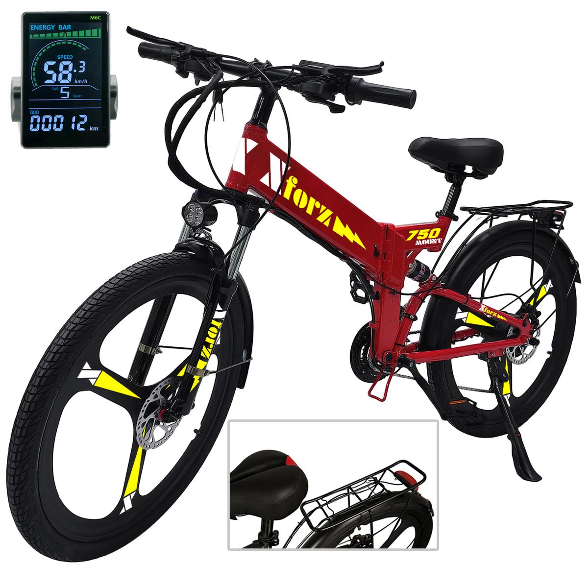 Bici Eléctrica Con Bateriaventdepot Mxmoj-060 1 Pieza Multicolor