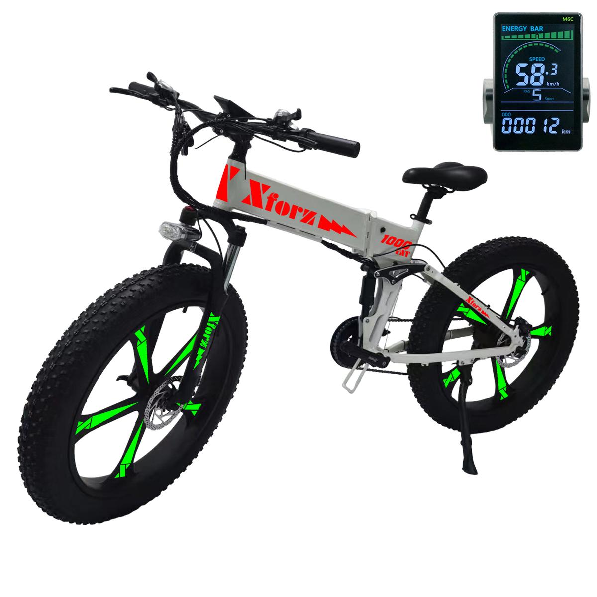 Foto 2 pulgar | Bicicleta Eléctrica De Montañaventdepot Mxfat-034 1 Pieza Multicolor